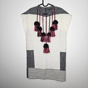 Carla Fernandez Reboso Tunic Dress Women's Sz S Mexican Ethnic